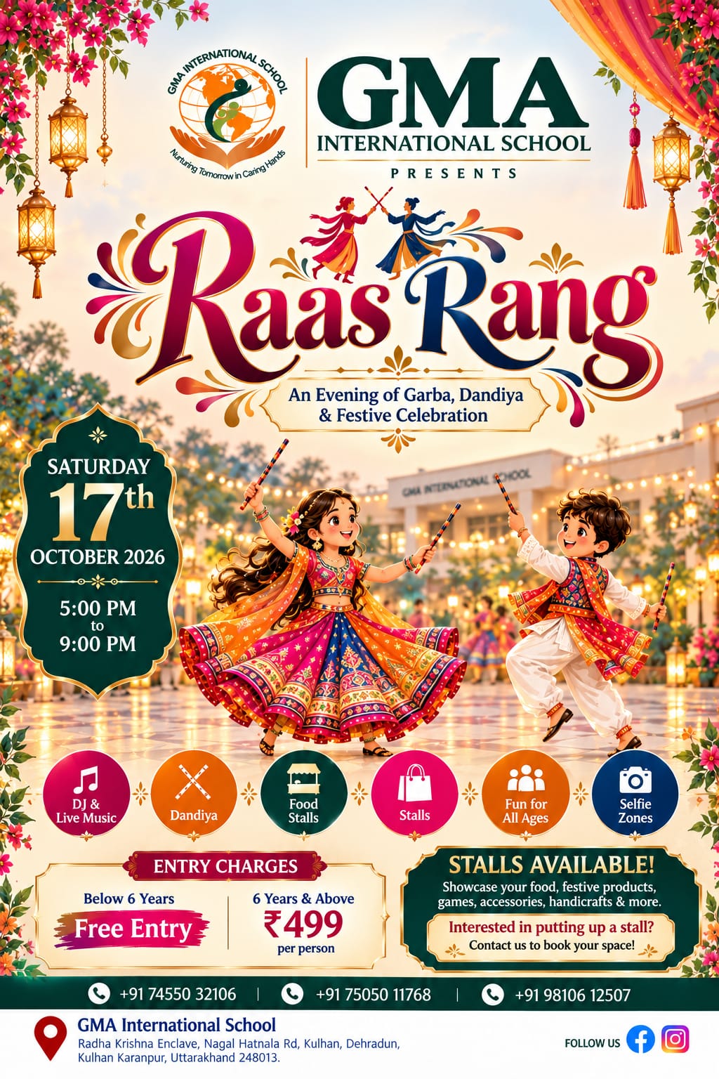Raas Rang β Garba & Dandiya Celebration